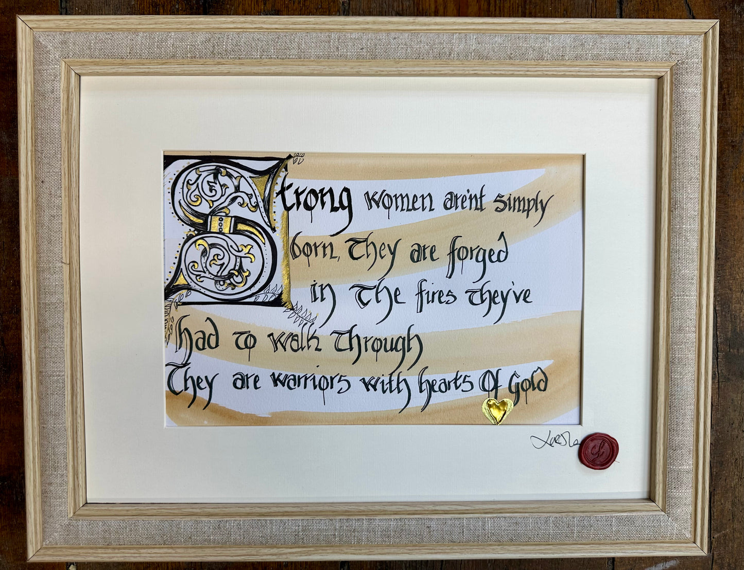 “Strong women …”