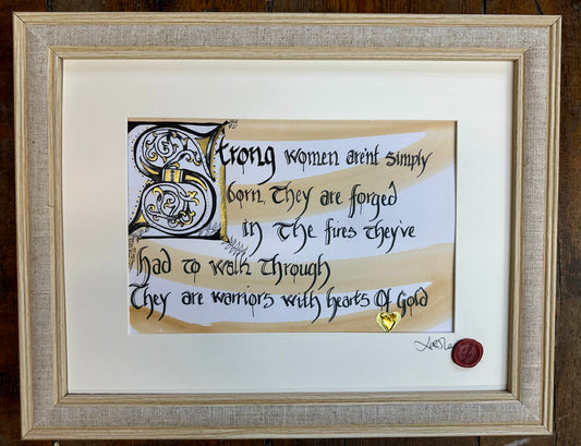 “Strong women …”