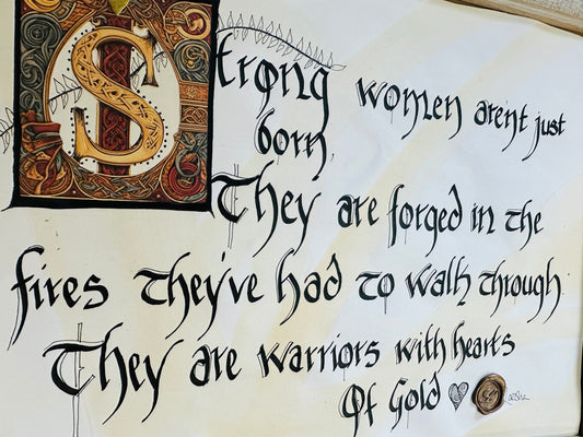 “Strong women ….”