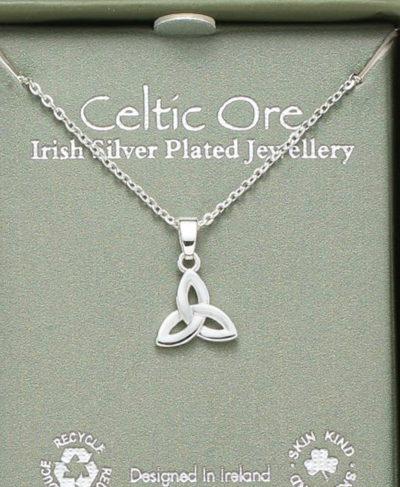 Trinity silver plated elegant Celtic heritage collection