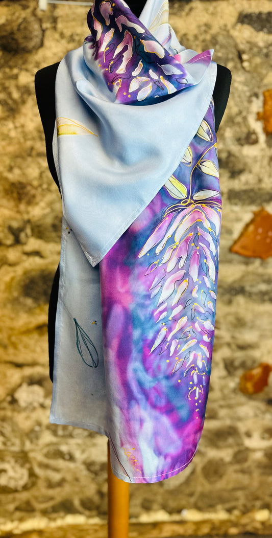 Lorshadesign Handpainted silk scarf collection