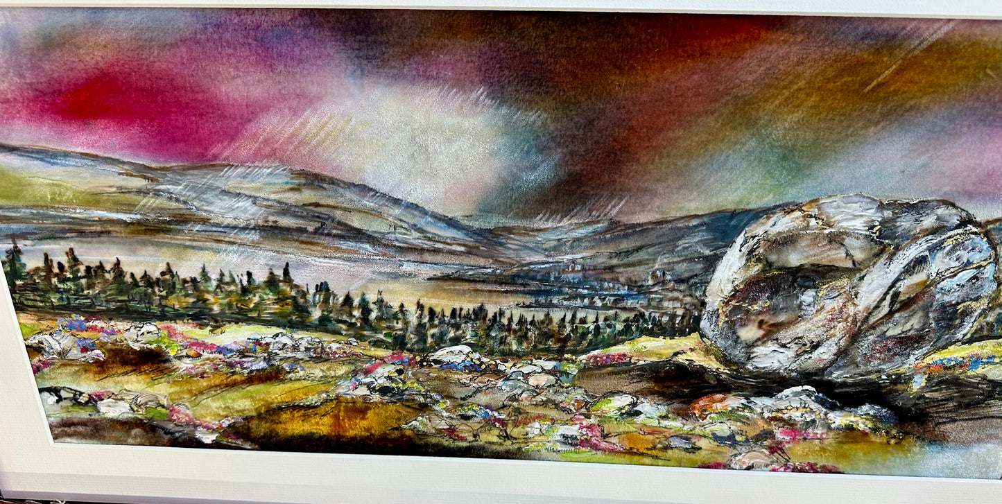 “Where the sky meets silence “ an chloch  Mhór  Rostrevor County Down