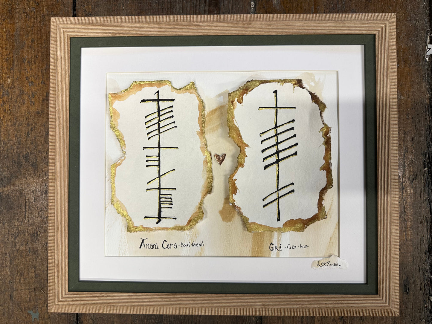 “Anam Cara “ soul friend and “grá”love