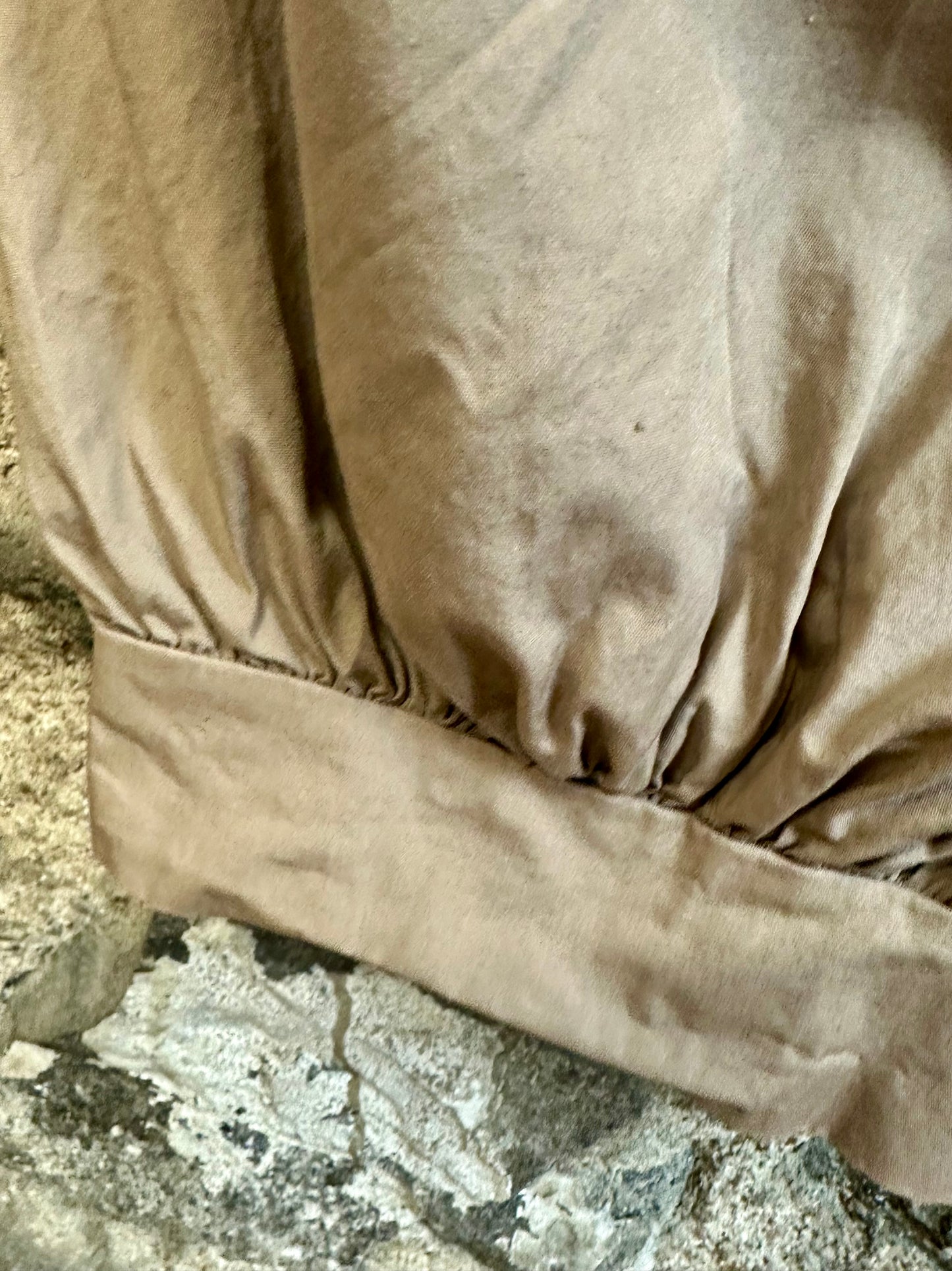 “Charlotte “ mocha Italian button trouser