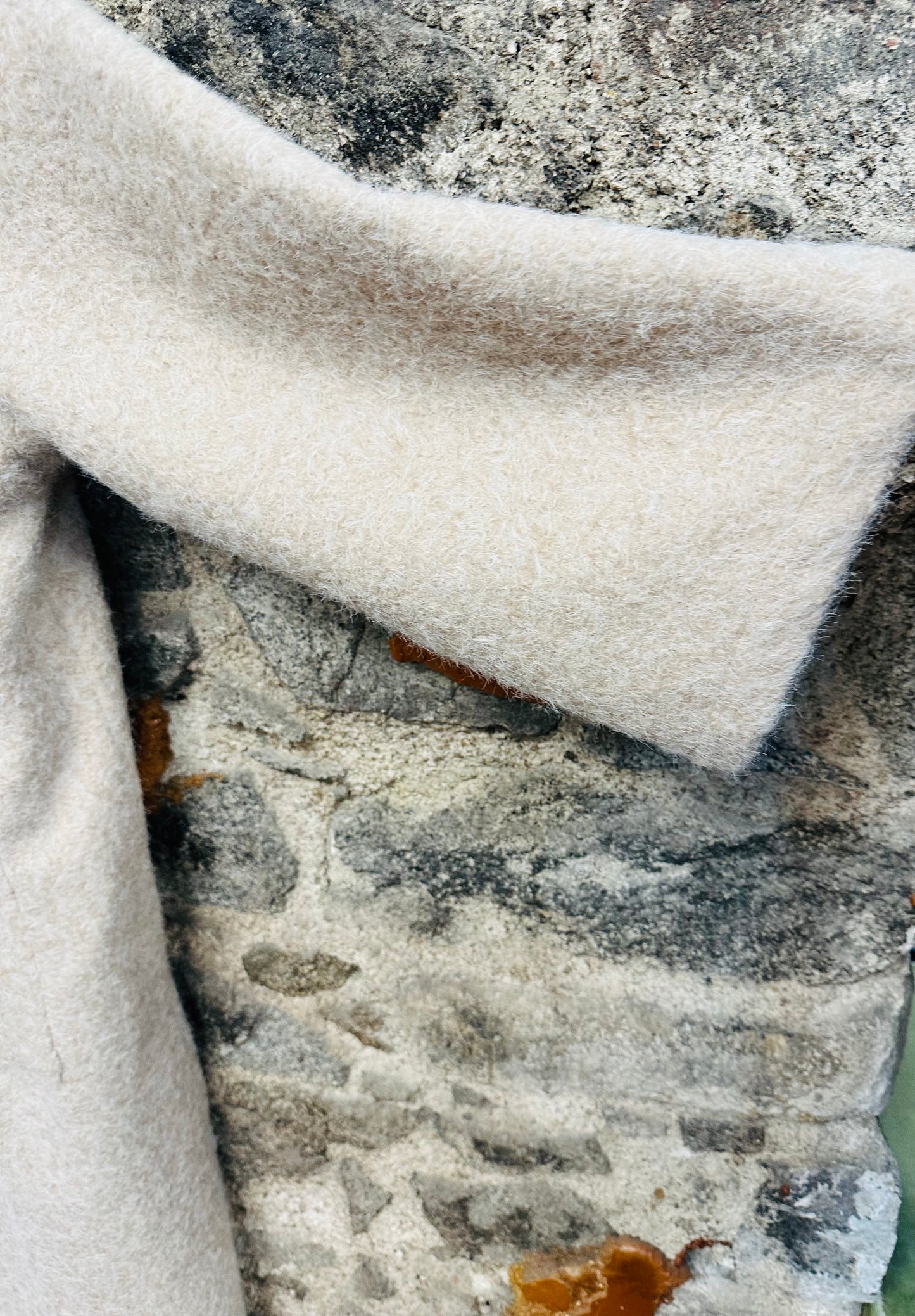 “Kiera “ kimono Italian cosey full length shacket winter cream