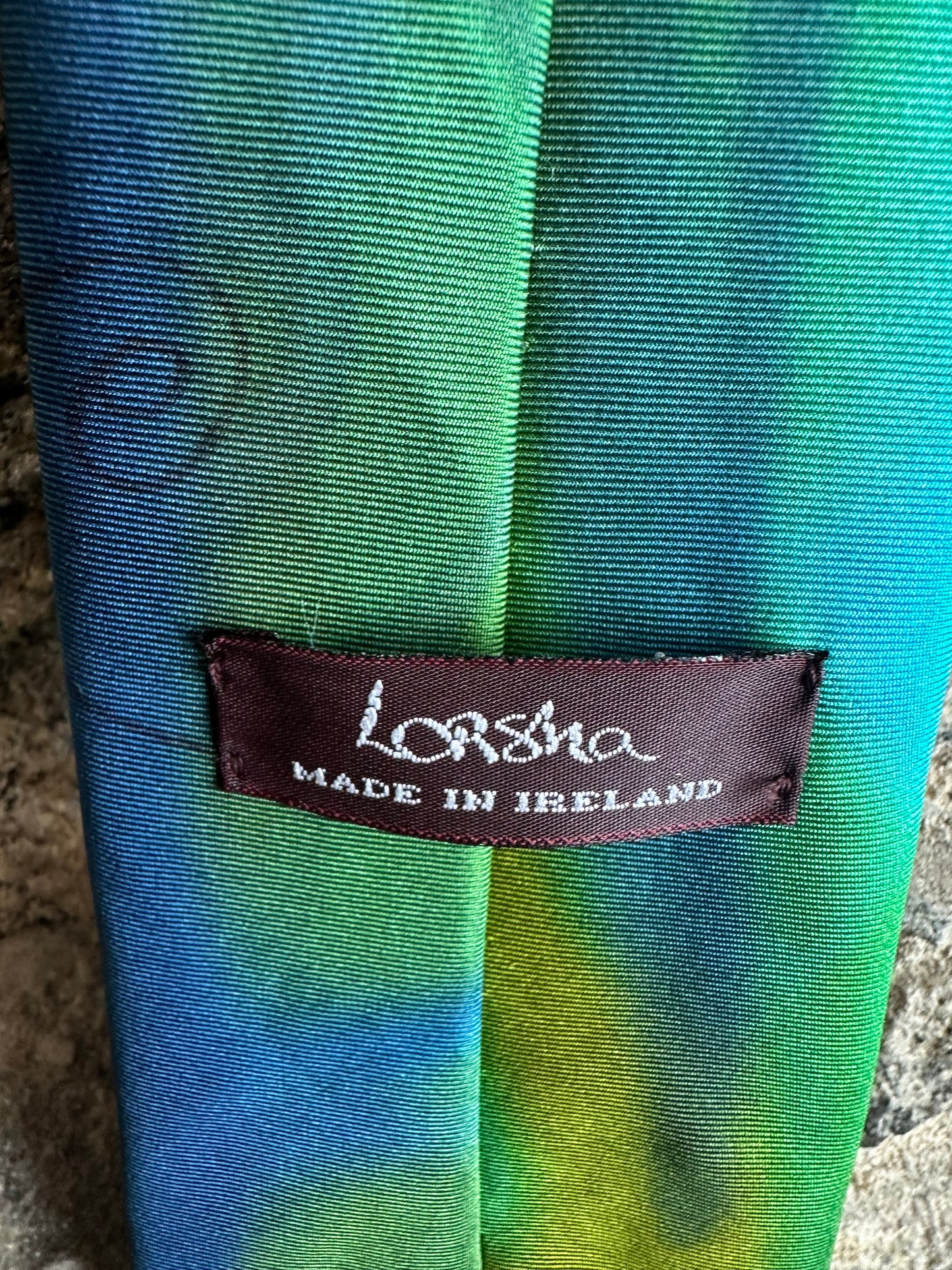 Lorshadesign Handpainted silk tie collection