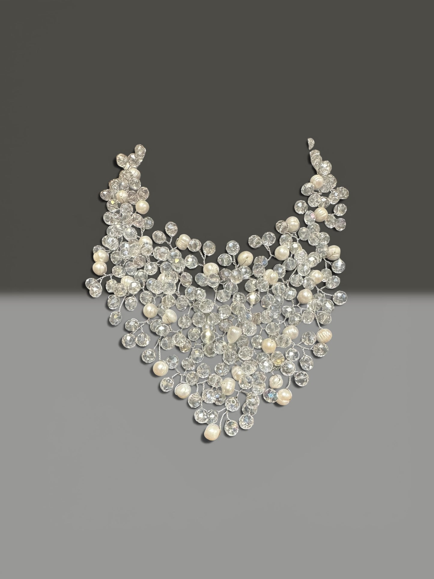 “florelli” hand made statement collar