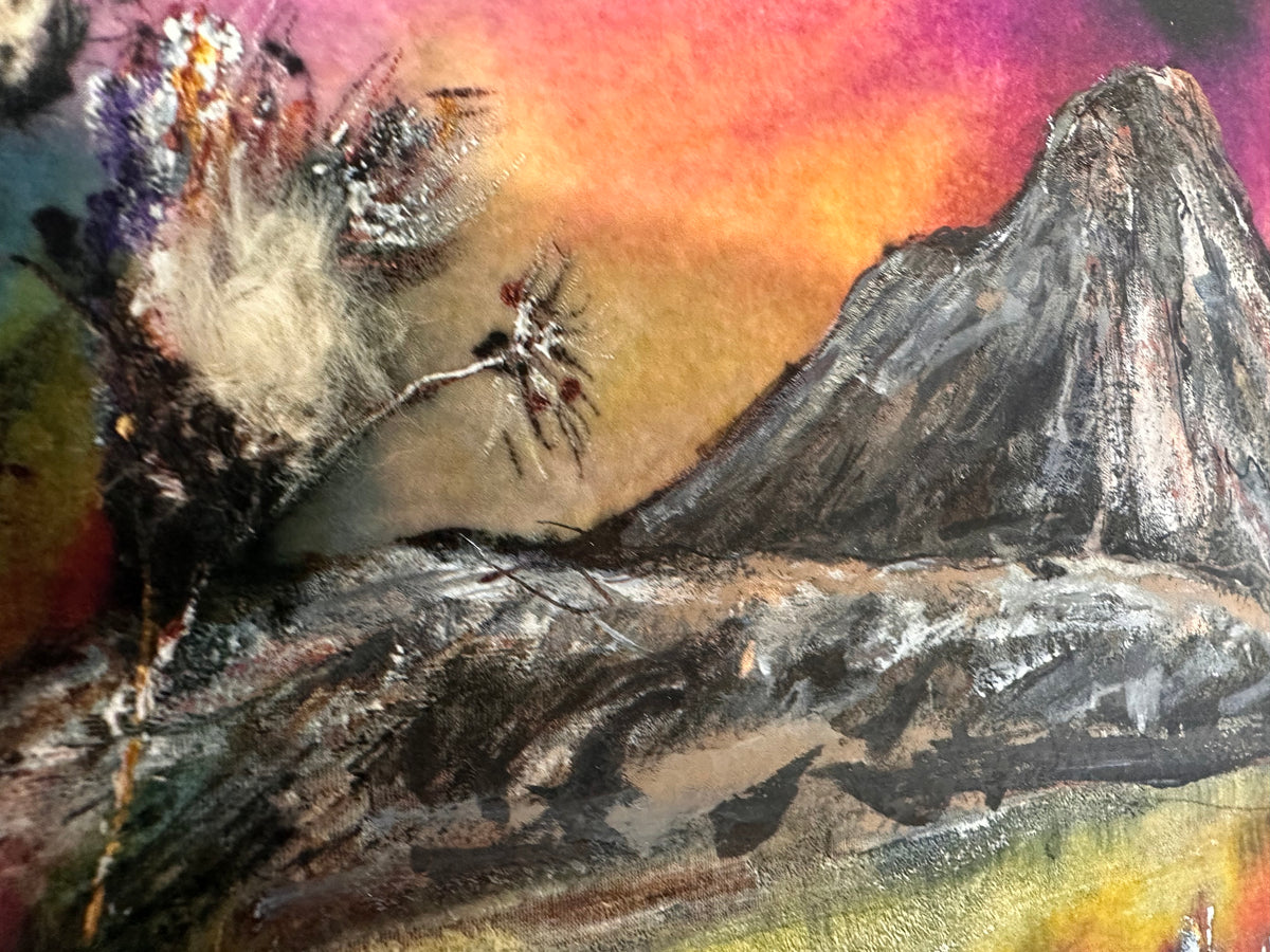 “Last light of summer on Errigal “ Ltd edition print
