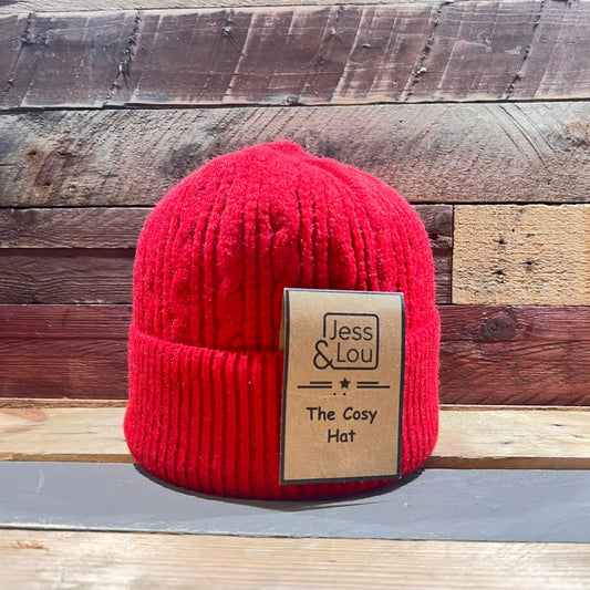Cosey red beanie