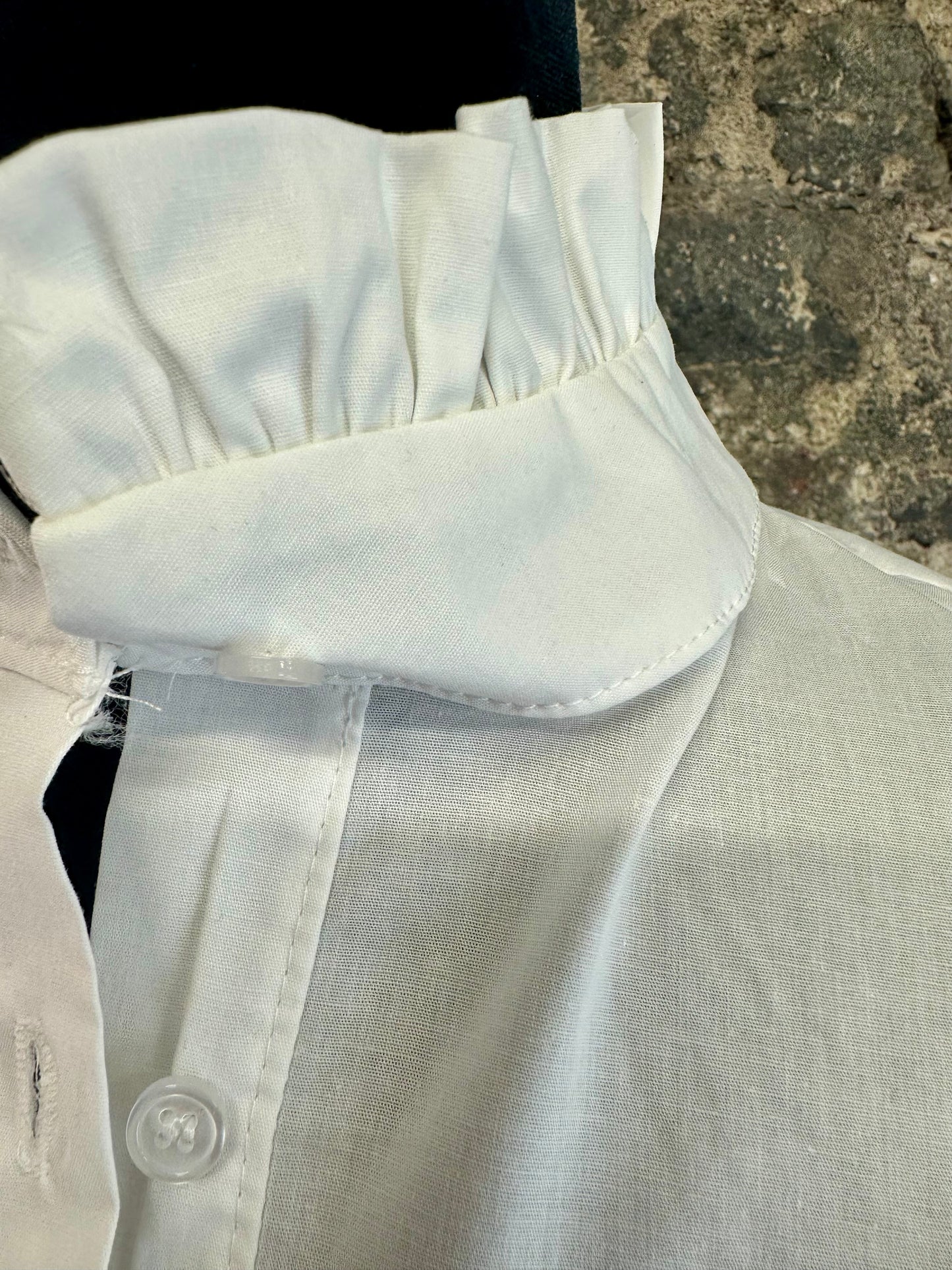 “Annabelle “ ivory pilgrim Italian shirt