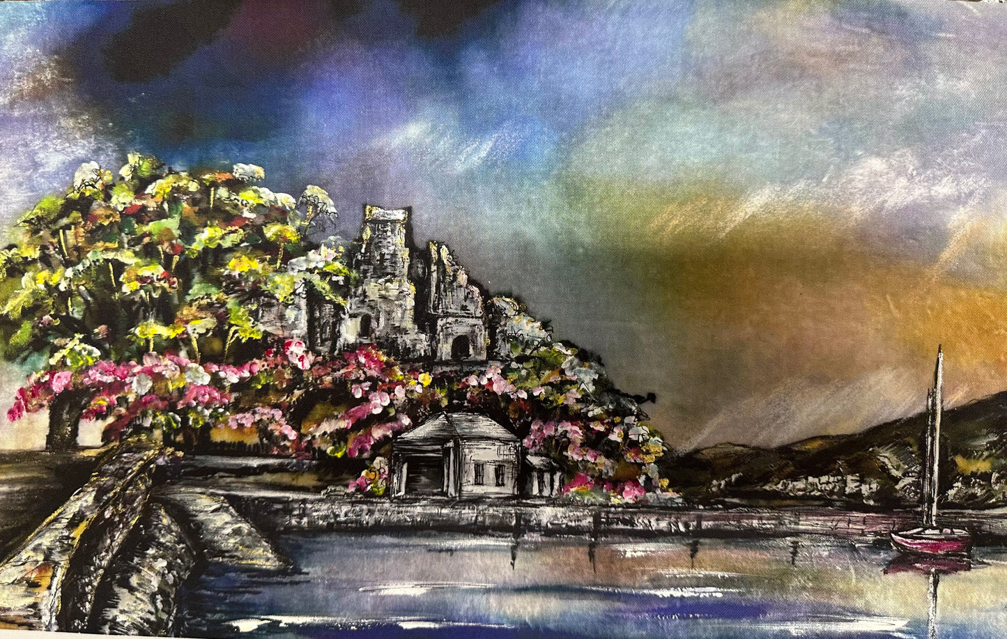 “King johns castle in bloom “ carlingford county Louth