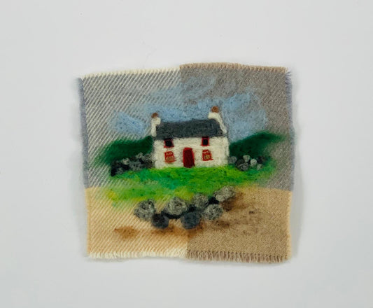 “The little white cottage “ downings  beach Donegal