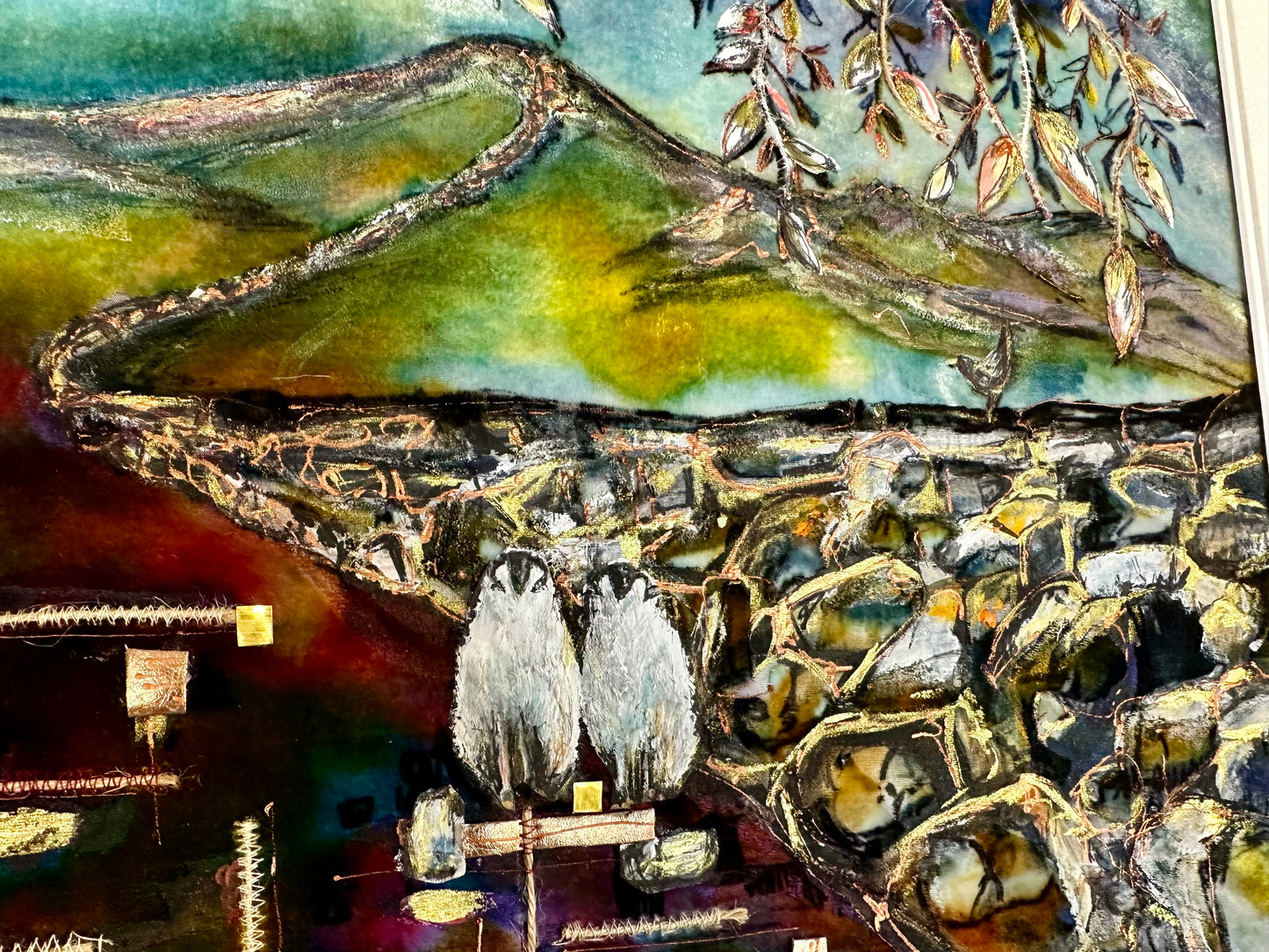 “The shelter “ the Mourne wall County Down