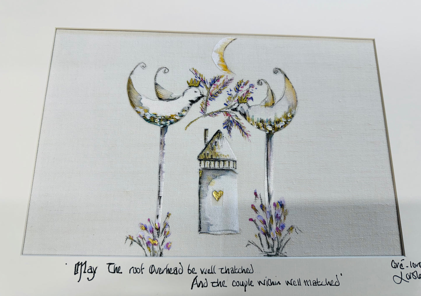 “May the roof overhead be well thatched ….” Irish blessing