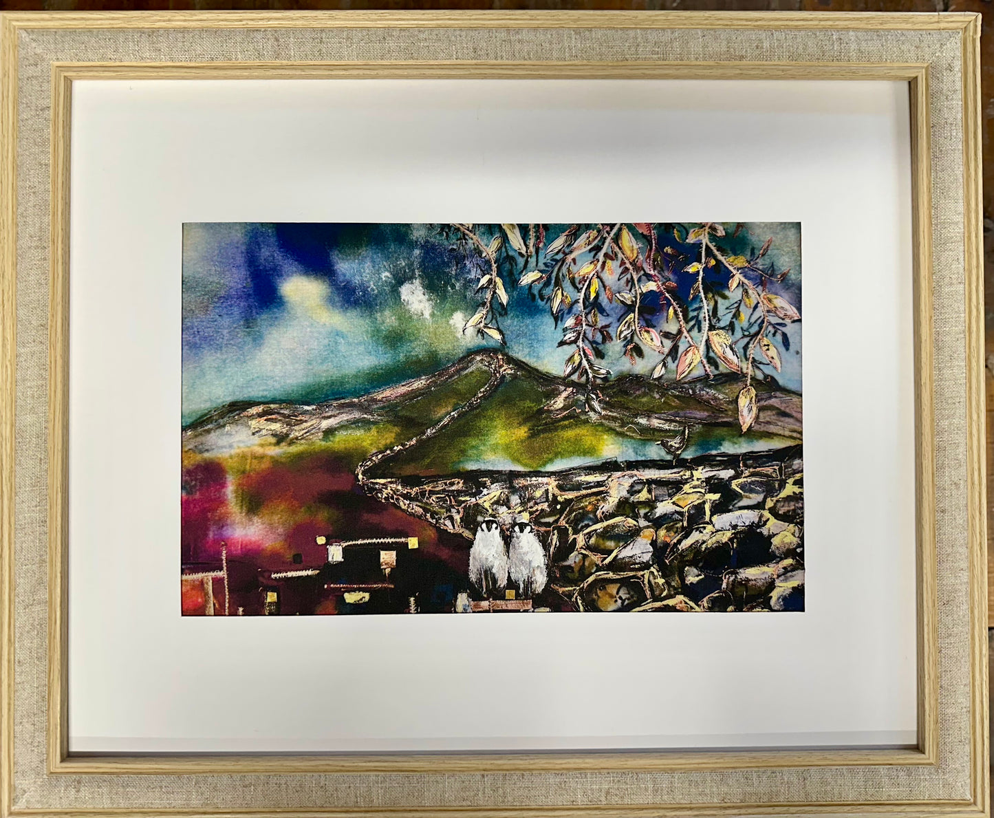 “The Shelter “ Lorsha Ltd edition linen prints