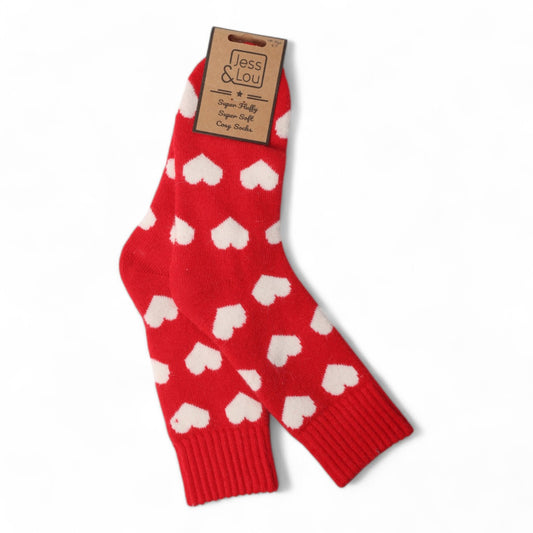 “Coseys “ heart ♥️ socks