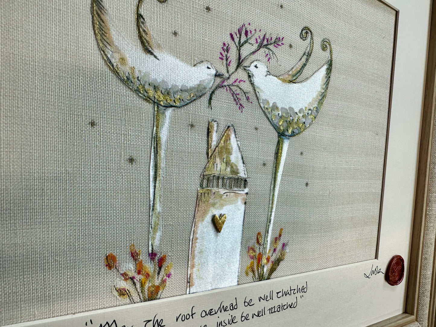 “May the roof overhead be well thatched ….”