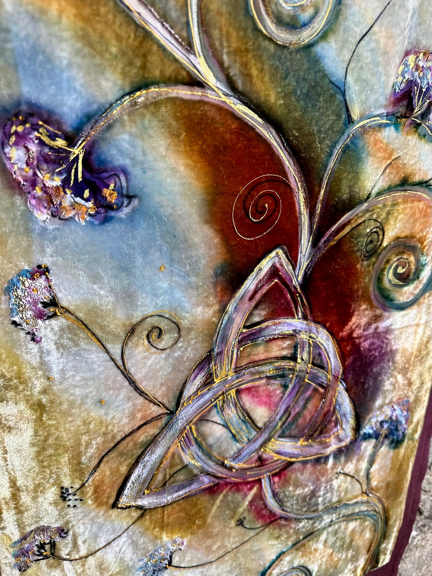 “Trinity” love knot ..together in every beginning and every ending