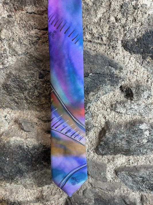 Lorshadesign Handpainted silk tie collection