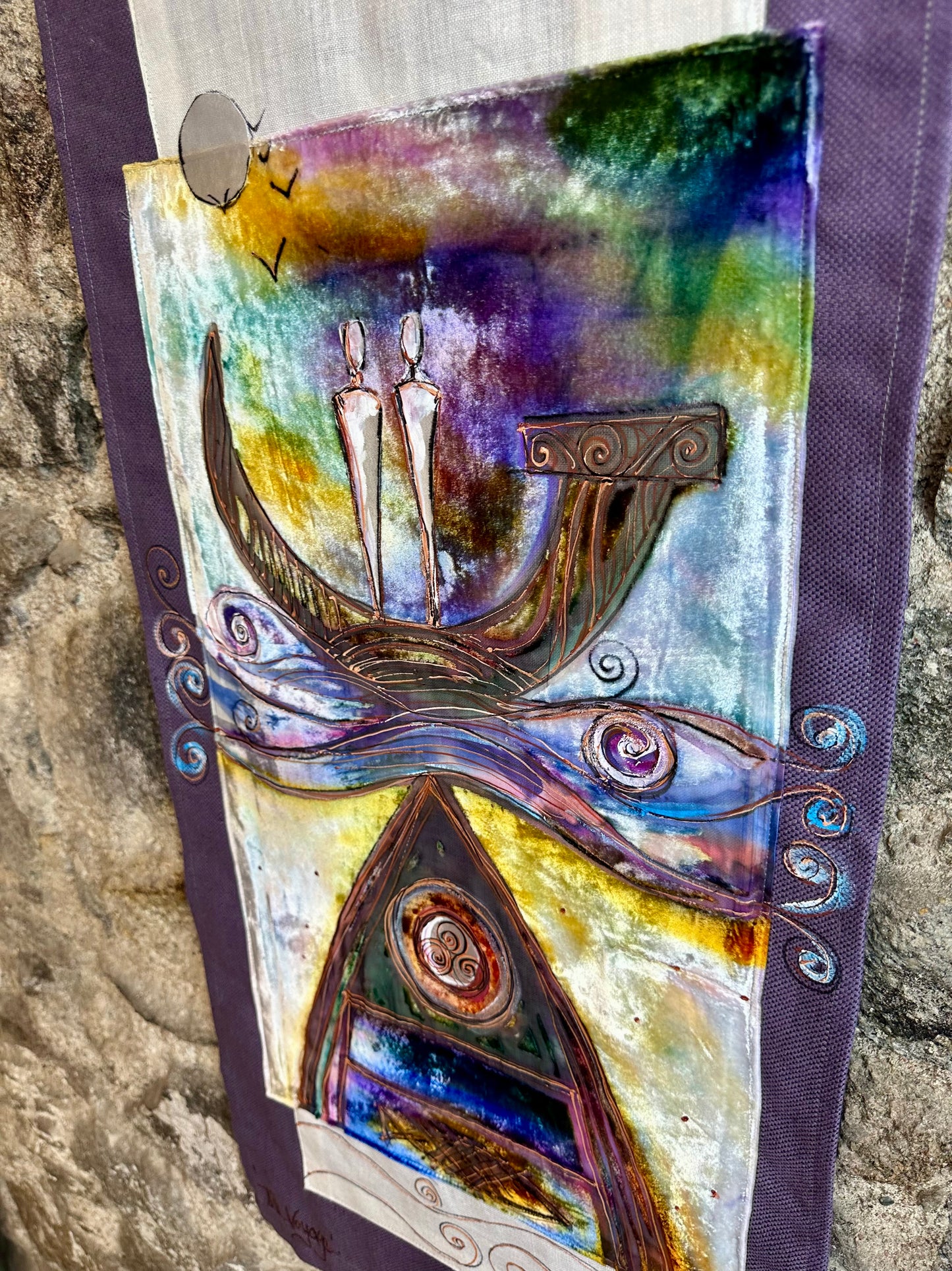 “The voyage “ travelling through life’s ocean together