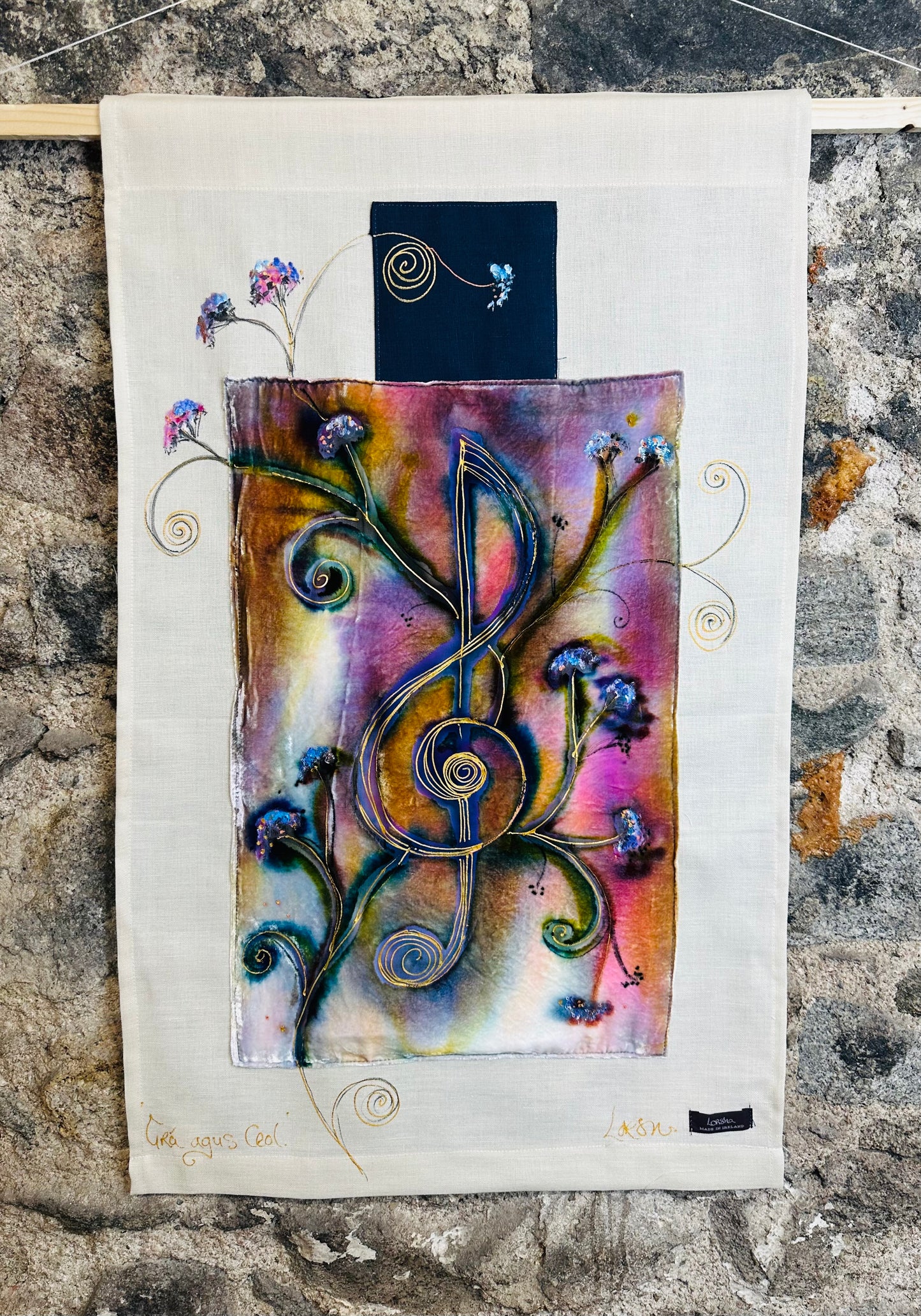 “Grá agus ceol “ love and music.with out music there is no soul