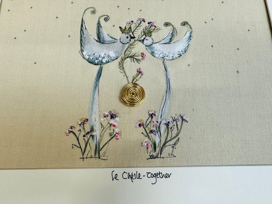 “ le chéile” together