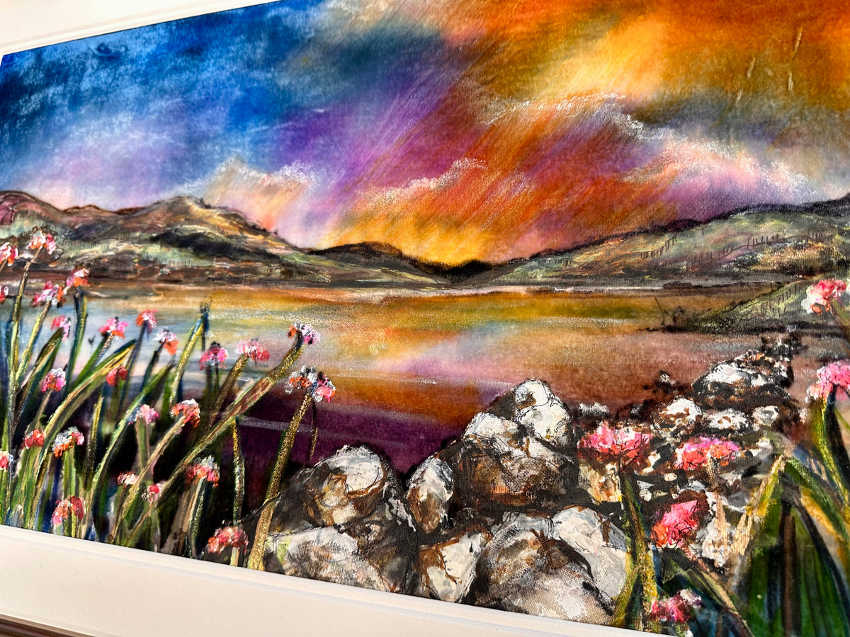 “An evening on camlough lake “ County Armagh