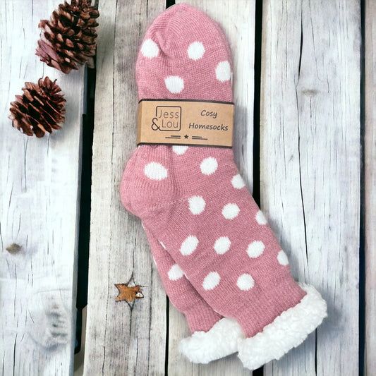 Long cosey slipper socks