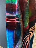 Lorshadesign Handpainted Devore velvet scarf collection