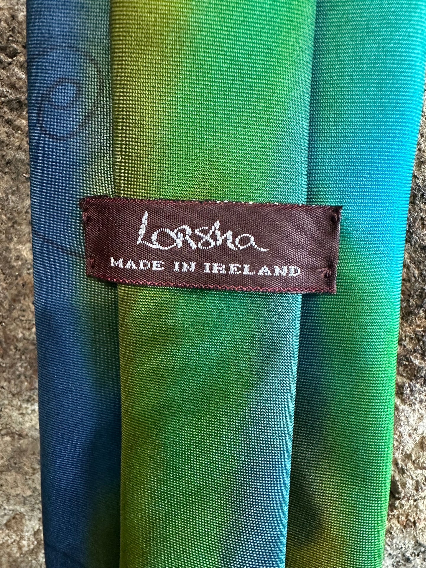 Lorshadesign Handpainted silk tie collection