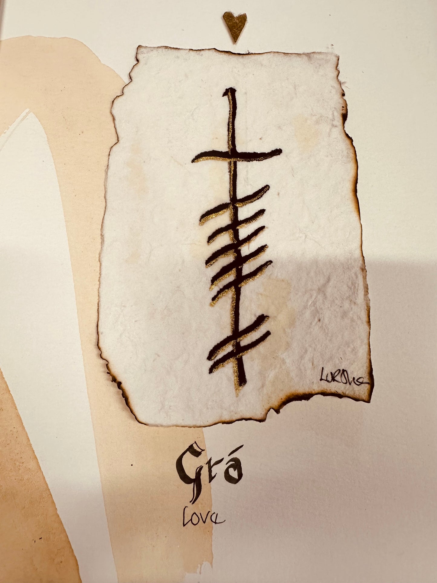 “Grá” love…ogham