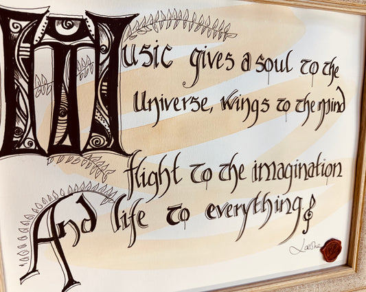 “Music gives a soul …”