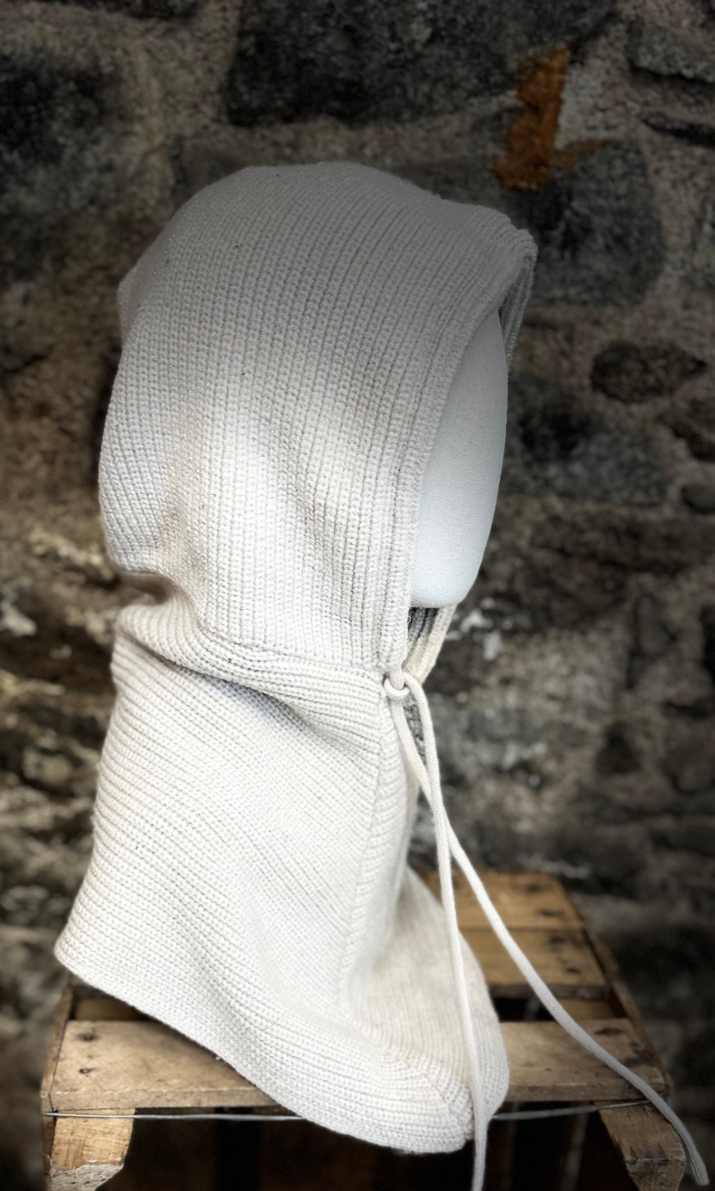 “Claudia “ knit hood snoods