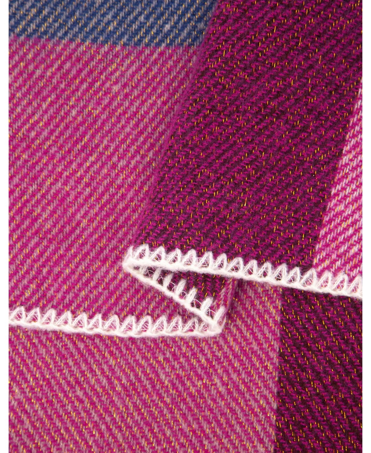 “Cosey blanket stitch large wrap “
