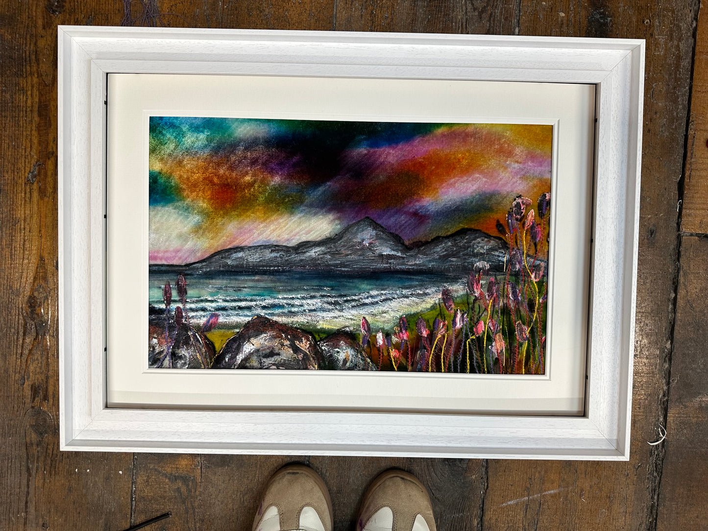 “Silent shores and sleeping mournes “ slieve Donard County Down