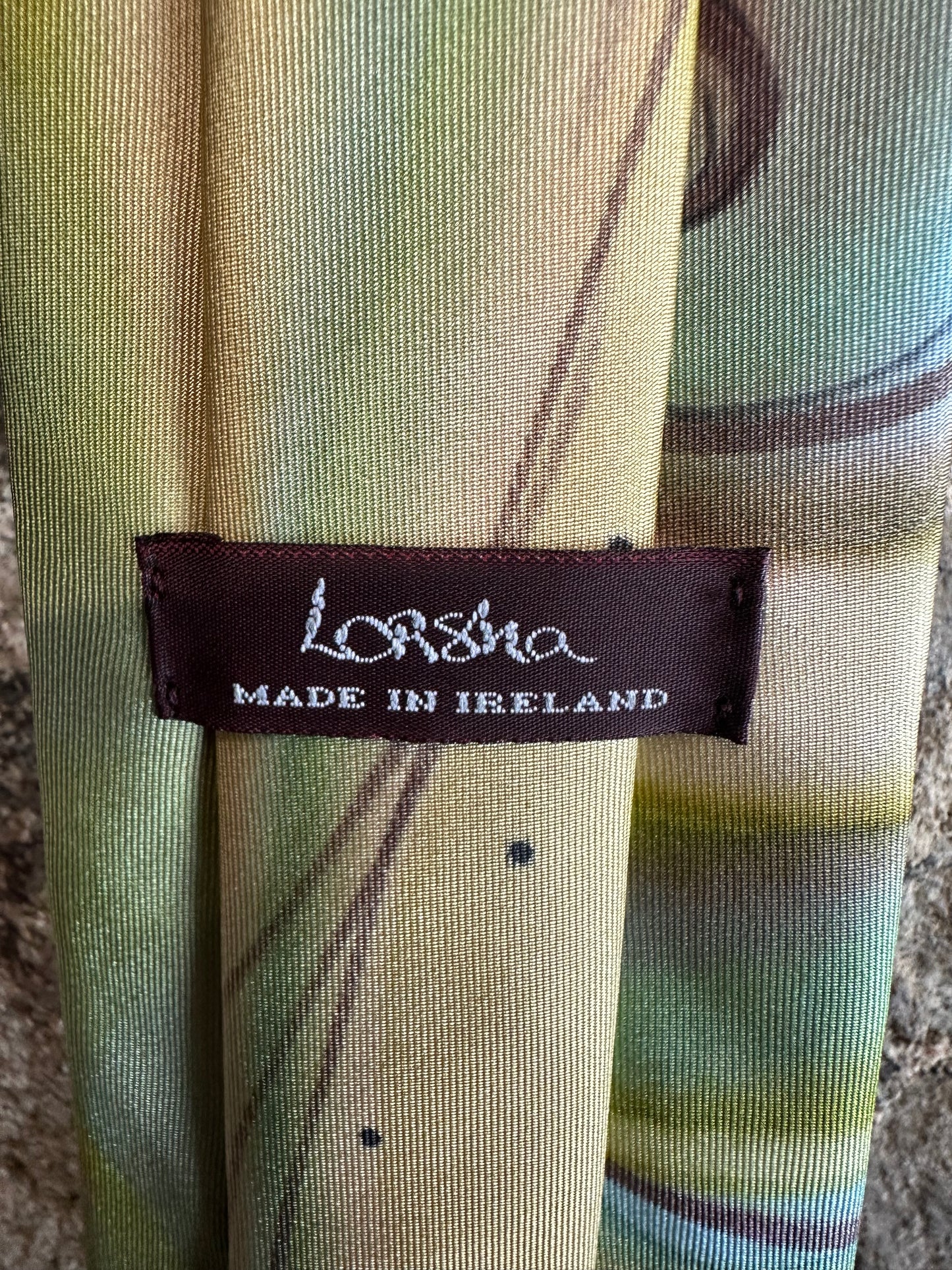 Lorshadesign Handpainted silk ties