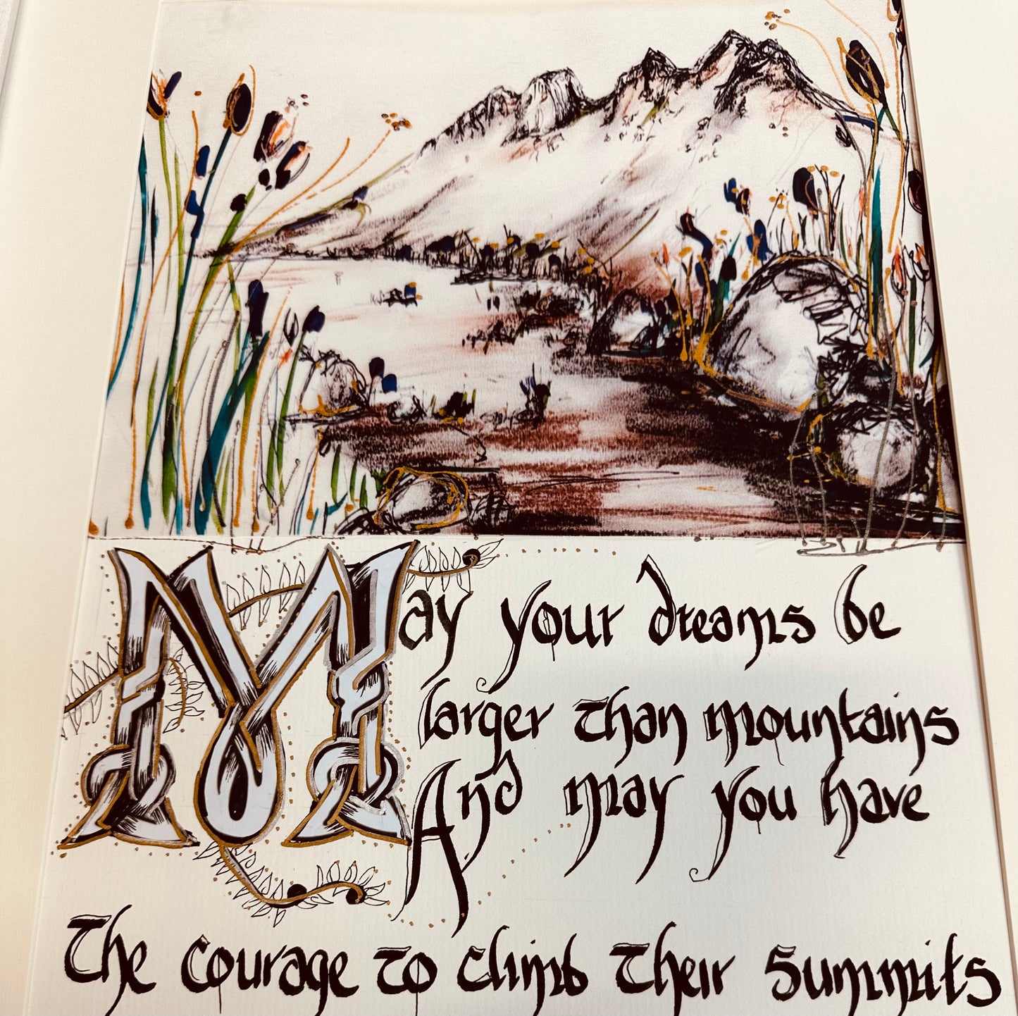 “ may your dreams ….” Hen mountain hilltown