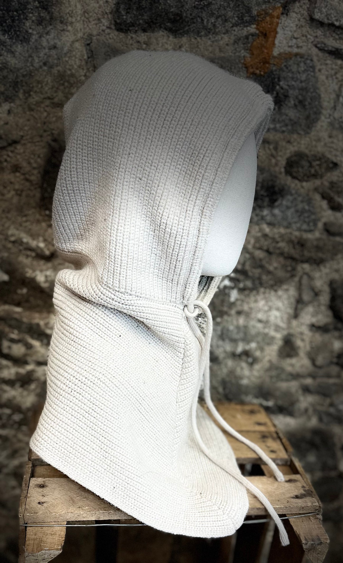 “Claudia “ knit hood snoods