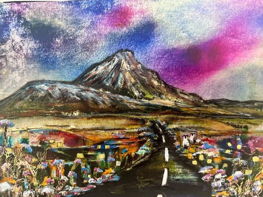 “Colours of the unknown “ Mount Errigal county Donegal