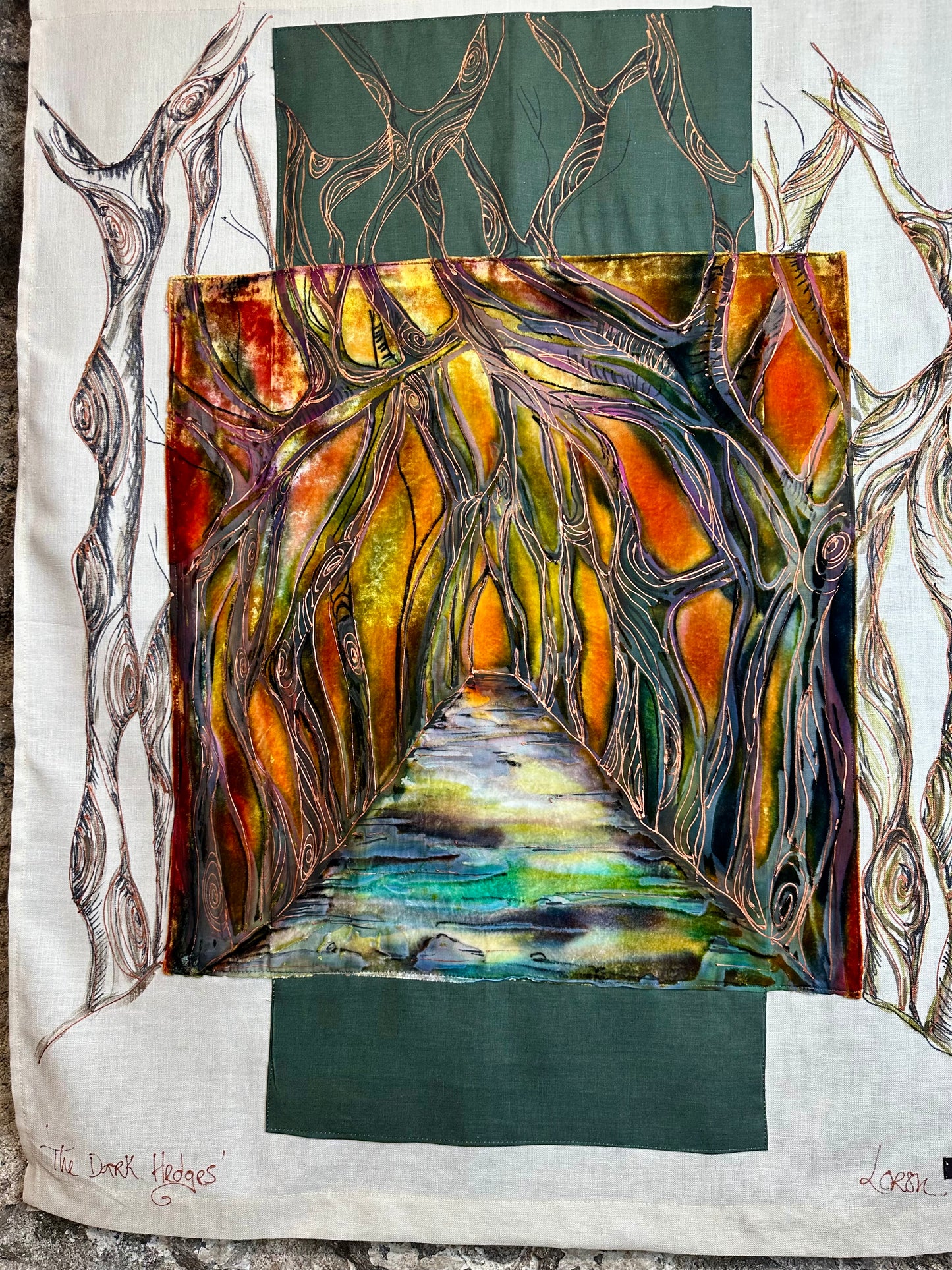 “The dark hedges” County Antrim Northern Ireland