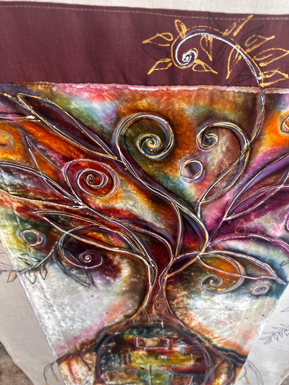 “Tree of life “with roots firmly embedded in the earth