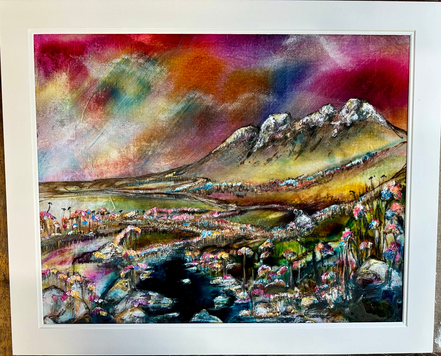 “Hope whispers through the the mournes “ hen mountain County Down