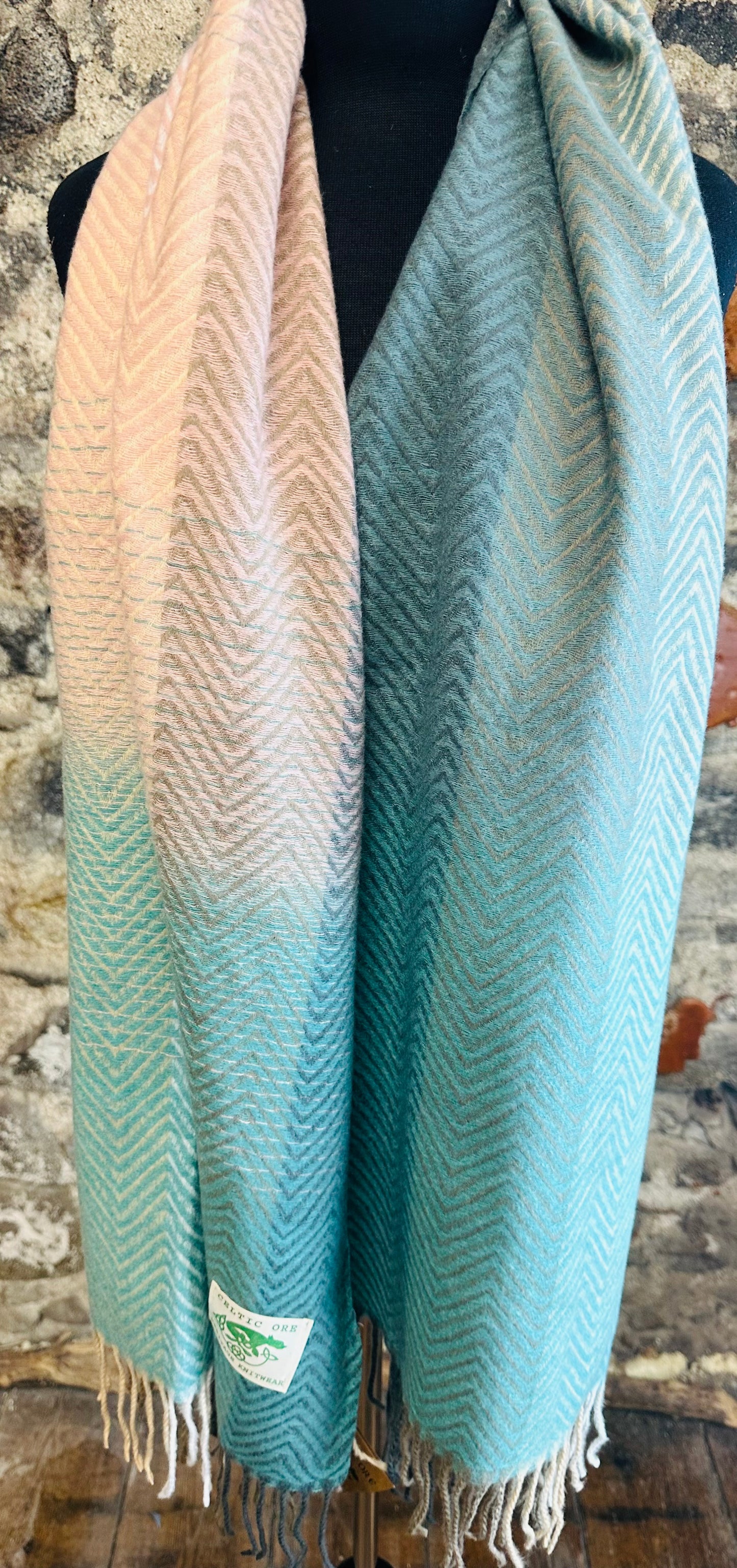 Irish design super soft large wrap