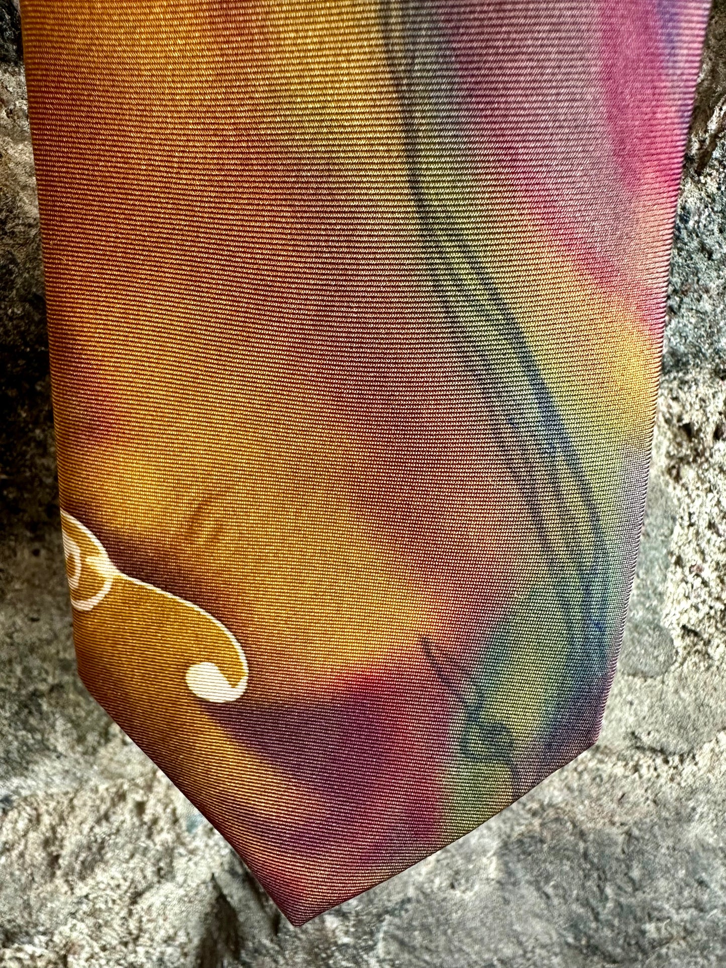 Lorshadesign Handpainted silk tie collection