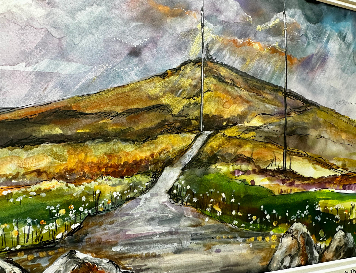 “Autumn on the Divis  mountain trail “