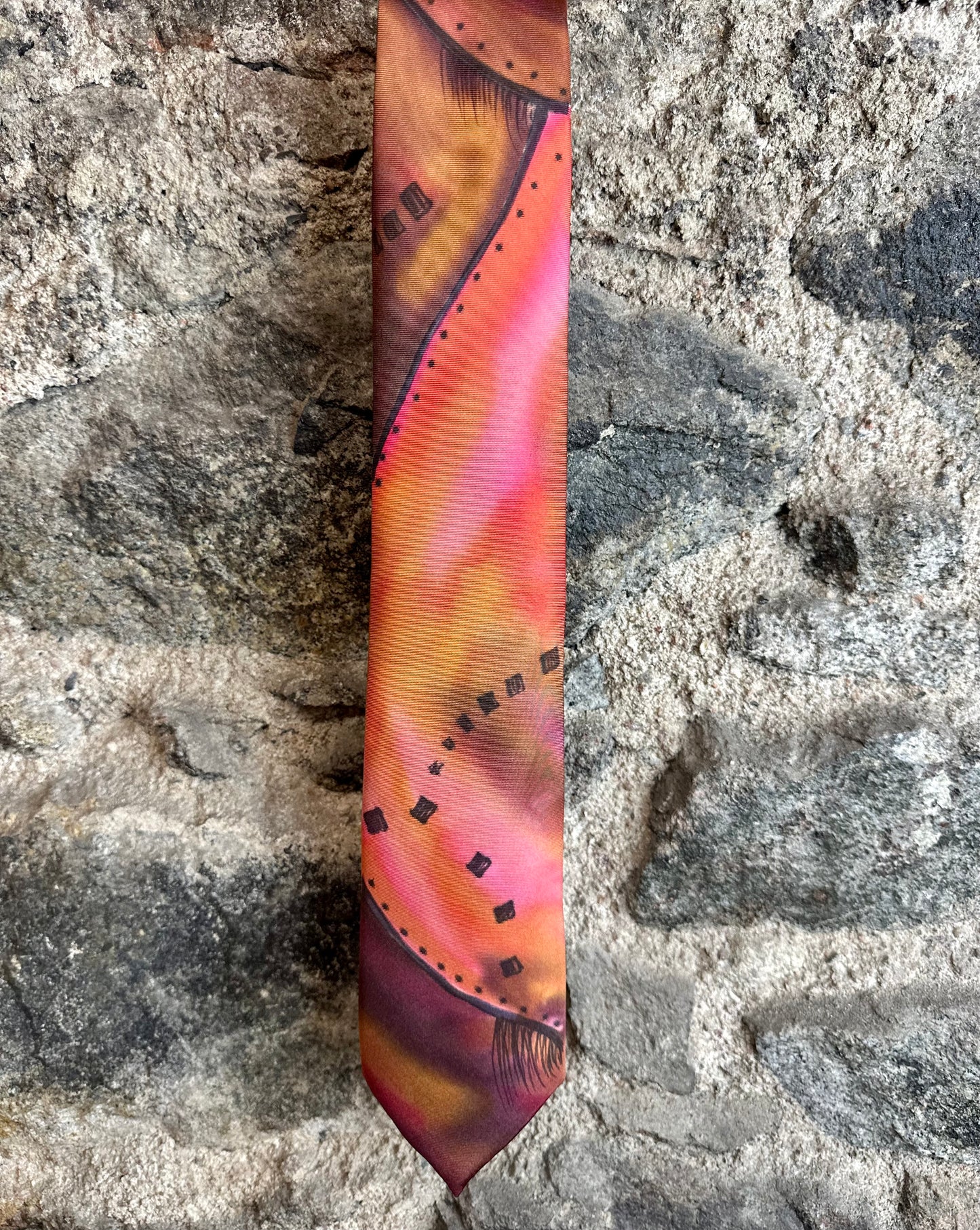 Lorshadesign Handpainted silk tie collection