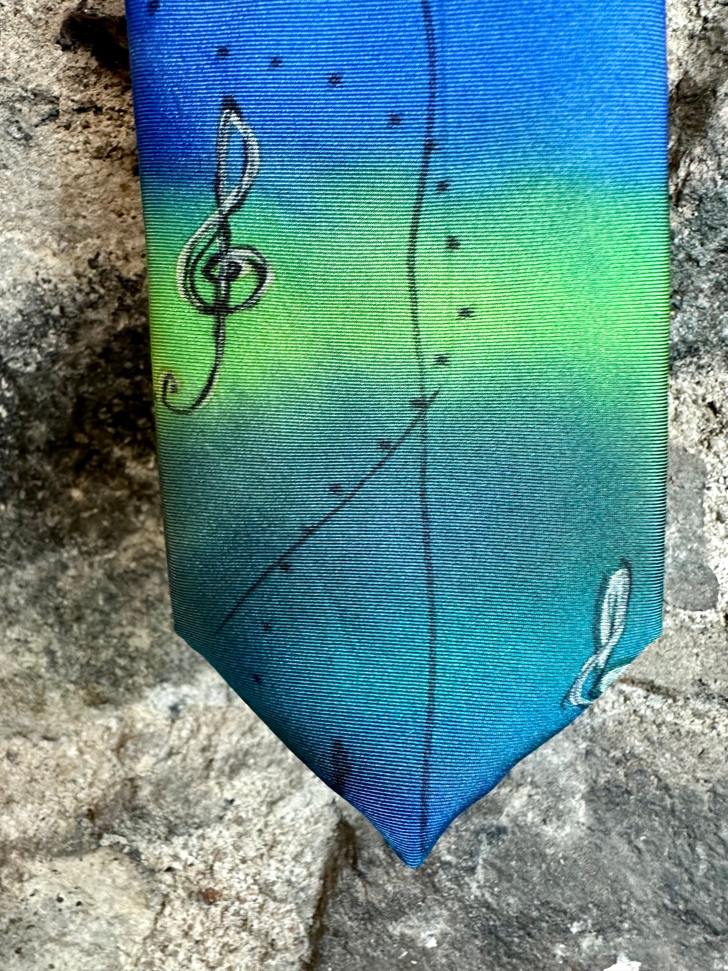 Lorshadesign Handpainted silk tie collection