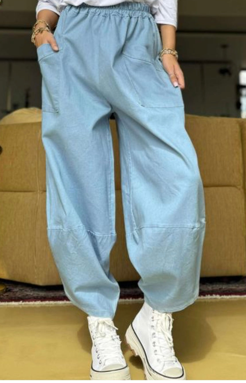 Shelby slouch sky denim