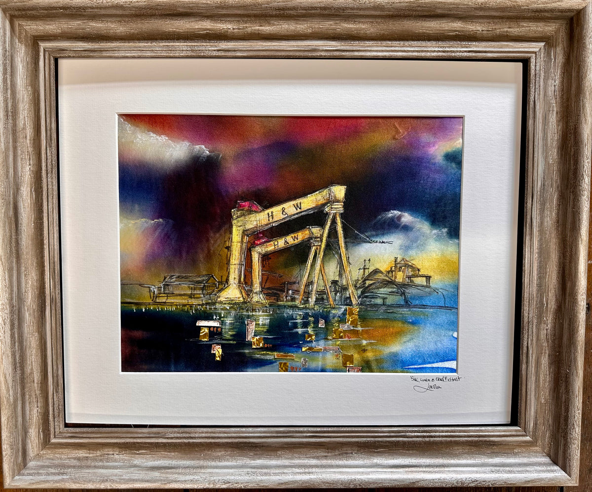 “Silk linen and steel “ Belfast Harland and Wolff