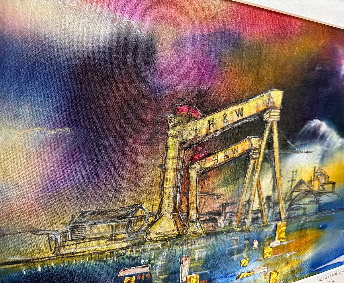 “Silk linen and steel “ Belfast Harland and Wolff